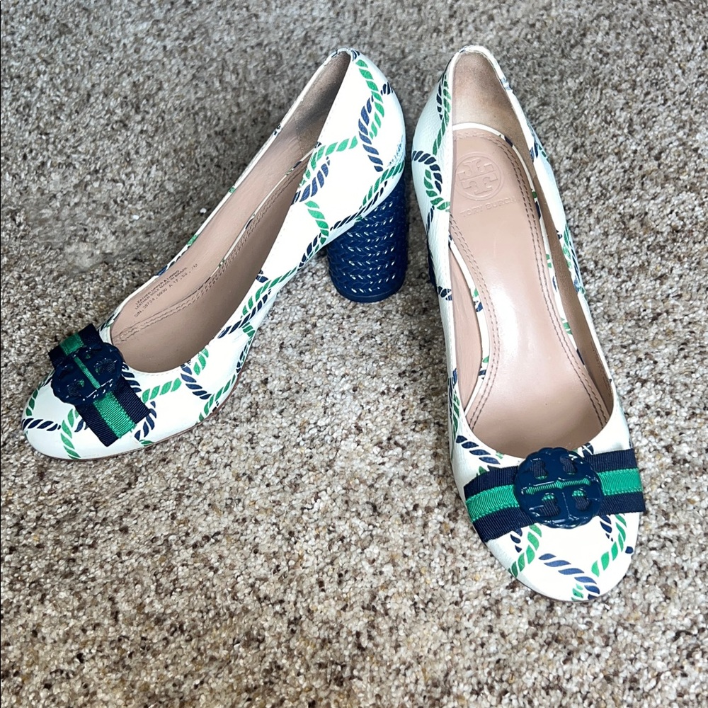 Tory Burch Maritime Isle Ropes leather pump 7
